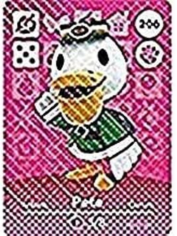 Pete - Nintendo Animal Crossing Happy Home Designer Amiibo Card - 206 in Saudi Arabia