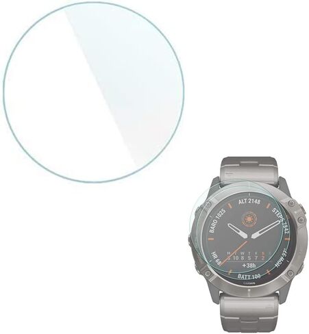 Garmin Fenix 8 47mm AMOLED Sapphire Multisport GPS Smartwatch, Carbon Gray Titanium with Black Silicone Band, 010-02904-20 - Bundle w/Deco Essentials 26-Month CPS Plan in Saudi Arabia