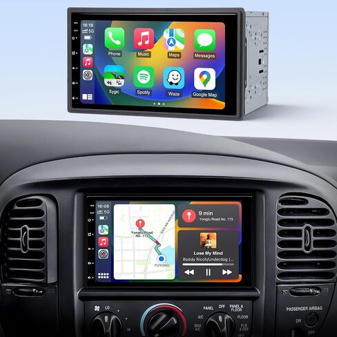 AINAVI Android 2+32G Double Din 7" HD Car Radio Stereo with Button in Kuwait
