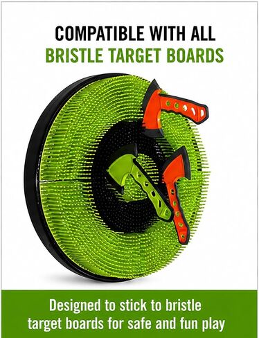 Leeray 6-Piece Replacement Axes for Bristle Target Board Games in Kuwait