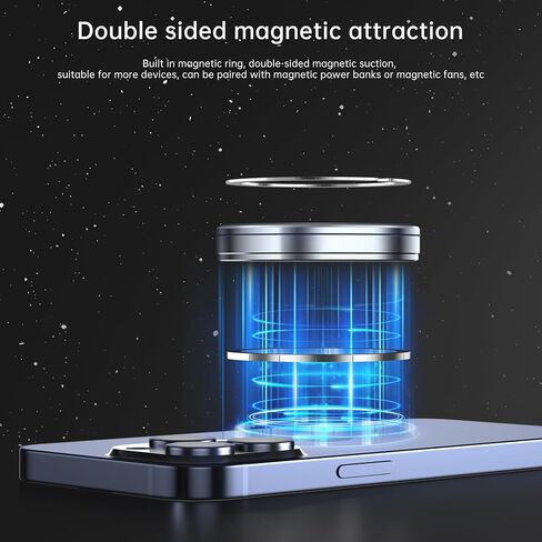 حاوية SSD مغناطيسية M.2 2230 NVME - سعة تخزين تصل إلى 4 تيرابايت، وحدة تخزين خارجية لجهاز iPhone 15/16 Pro Max، ومحول USB C 3.2 Gen2 بسرعة 10 جيجابت في الثانية إلى NVMe، حافظة SSD خارجية من الألومنيوم لأجهزة iPhone وMacBook وiPad in Kuwait