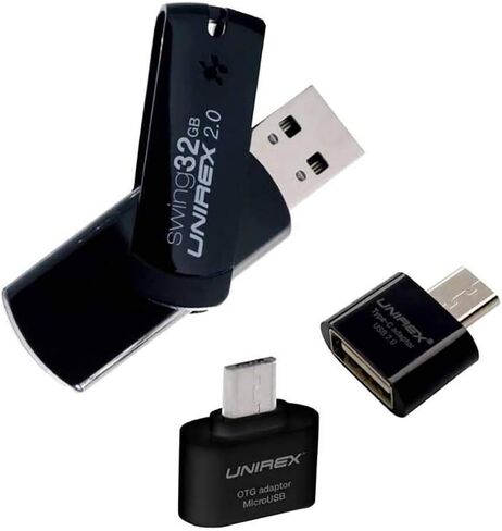 Unirex USON232M / USON232M / USON232M 32GB USB with Adapter in Kuwait