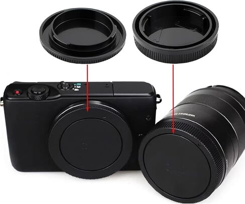 EF-M Mount Body Cap and Rear Lens Cap Set for EOS M Camera & Lens in Kuwait
