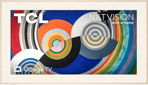 TCL 55" NXTVISION Series Picture Frame TV, Google Smart TV QLED 4K, 55A300W in Kuwait