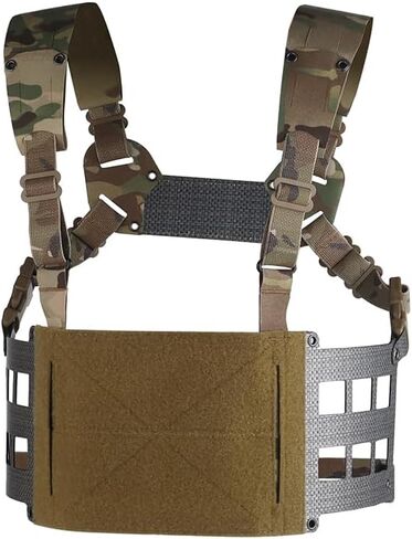 Ultra-Lightweight Tactical FC Extended Chest Pack for MOLLE Mag Pouch Radio GP Bag in Kuwait