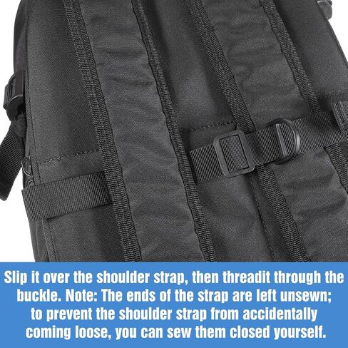 2Pcs Backpack Chest Strap Add on- Adjustable Sternum Straps for Backpacks in Kuwait