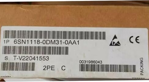 SMOCONE Expedited 6SN1118-0DM31-0AA1 New and Sealed in Box 6SN11180DM310AA1 1 Year Warranty and Fast in Saudi Arabia