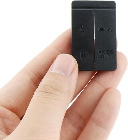 Camera USB AV Output HDMI Rubber Protective Cap Background Support Equipment Accessories EOS 5D Cameras Protective Cover Electronics Lighting Studio Part in Saudi Arabia