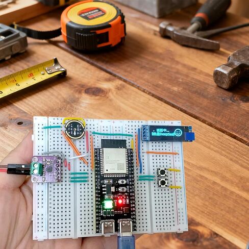 1Sets ESP32 S3 Development Board 2.4G WiFi BT Module Internet of Things ESP32-S3-WROOM-1 N16R8 MCU 44Pin 8M PSRAM with Expansion Adapter in Saudi Arabia