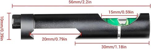 HIGOO® Bubble Level for 20mm Picatinny Waver Rail Rifle Scope in Kuwait
