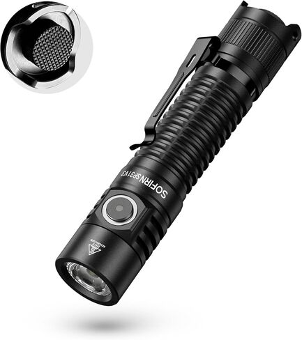 sofirn SP31V3 Tactical Flashlight Rechargeable 2000 Lumen Pocket Flashlight in Kuwait