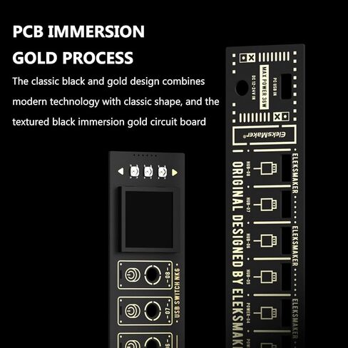 8 Port USB Docking Station, 8 Ports USB C Splitter, 1.54-inch IPS Color Screen, 10 Levels Brightness Adjustment, 8-Way Switch Total, Voice Control Function, for Phones, Tablets, and Gadgets in Kuwait