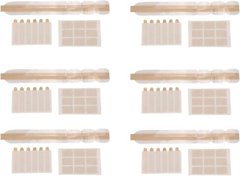 Transparent Computer Slide Mount Holder Tab for Screen Filters, Easy Installation, 10 Clips + 20 Labels, Plastic in Kuwait