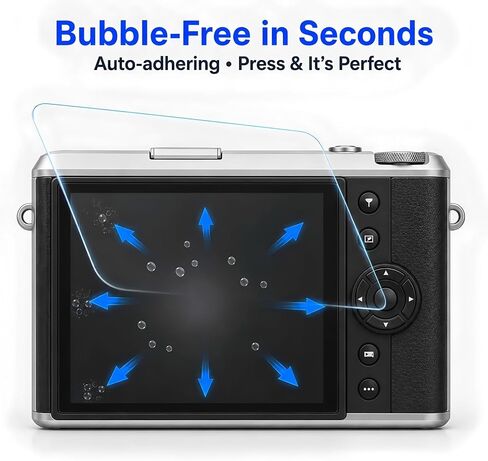 Model-Specific Custom Fit for Hasselblad bl907X & CFV 100C 907X 50C Camera Screen Protector – 2-Pack, 9H Hardness Tempered Glass, Full-Screen Edge-to-Edge, Crystal Clear, Bubble-Free, Anti-Scratch in Kuwait
