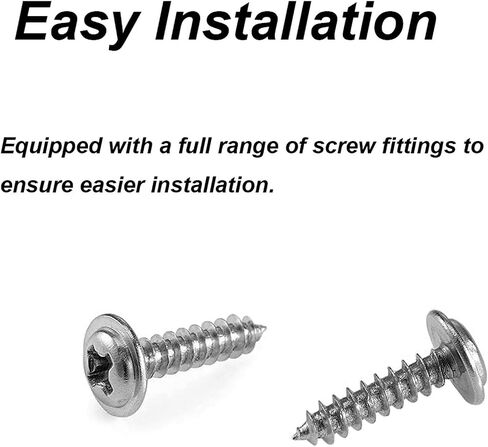 100 Pcs 12mm LED Strip Light Mounting Brackets, Transparent Fixing Clips with 200 Screws, Double Installation Waterproof Light Bar, Easy to Install in Saudi Arabia