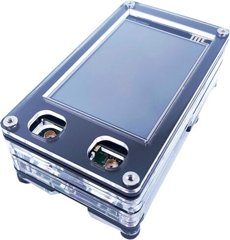 DRPi-3.5NSX Nextion Screen Case – Raspberry Pi4/Pi3 B+, Duplex MMDVM v1.0, and Enhanced 3.5" Nextion Screen (Included) ~ Black Ice (Black) in Saudi Arabia