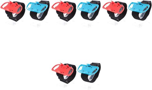 SOLUSTRE 8pcs Adjustable Game Controller Wrist Strap for Comfortable Elastic Band for Somatosensory Games Practical Accessory for Gaming Sessions in Saudi Arabia