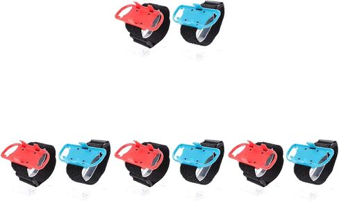 SOLUSTRE 8pcs Adjustable Game Controller Wrist Strap for Comfortable Elastic Band for Somatosensory Games Practical Accessory for Gaming Sessions in Saudi Arabia