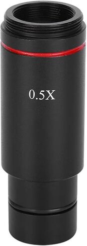 Industrial Telescope Lens, 0.5X Microscope Adapter Lens C Mount 25mm Electronic Eyepiece Reduction for CCD Camera in Saudi Arabia