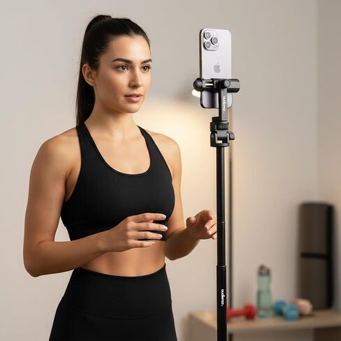 Audience 70" Phone Tripod & Selfie Stick, 3-in-1 Extendable Stand with Bluetooth Remote for iPhone & Android with Travel Bag in Saudi Arabia