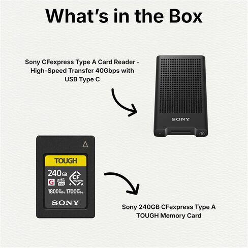 Sony 240GB CFexpress Type A Card Bundle in Saudi Arabia