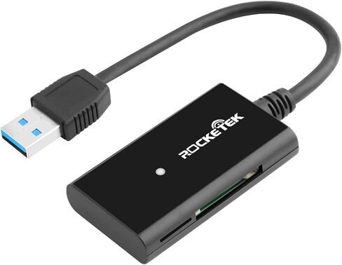 USB 3.0 Dual SD & Micro SD Card Reader, 4-Slot Memory Card Adapter in Saudi Arabia