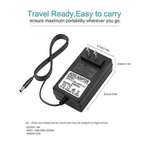 18V for Sharper Image Massage Gun Charger Compatible with Sharper Image Power Percussion 1011666 2437599 1013002 1012667 1013985 1013983 1014747(NOT for 27V), Professional Massage Guns Charger in Kuwait