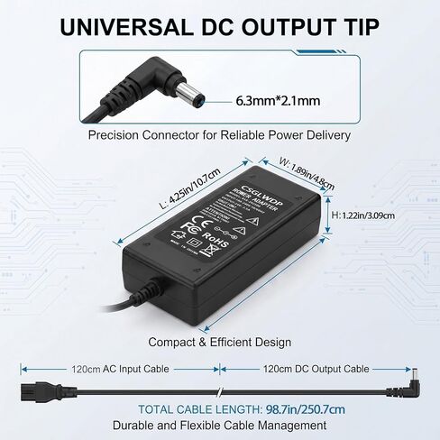 24V Power Supply Charger for Samsung SoundBar HW-H370 HW-F350 HW-F335 HW-F355 HW-HM45 HW-HM45C HW-H450 HW-M550 HW-H750 HW-K550 HW-K551 HW-J7500 HW-K450 HW-H570 HW-K650 HW-F550 HW-F551 in Kuwait