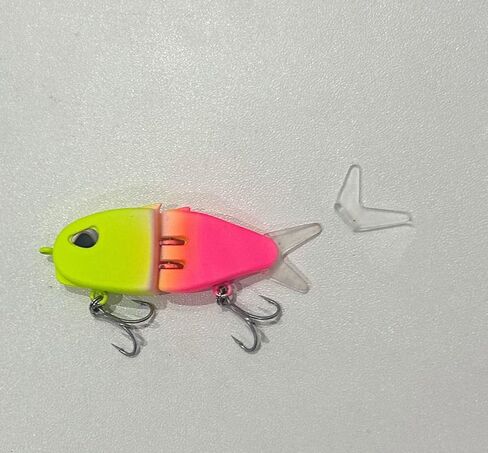 6 pcs Multi Jointed Glider Shad Swim Hard Bait Pike Musky Bass Slider Fish Tackle Soft Tails Glide Slow Sinking Fishing Lures in Saudi Arabia