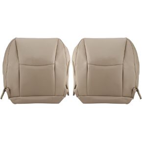 AUTOKAY Seat Covers,Tan Driver & Passenger Bottom Seat Cover Car Seat Covers Front Seats, Car Seat Cover Fits for Lexus GX470 2003-2009