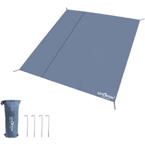 RUNGEASINI Tent Footprints Outdoor Camping Tent Floor Mat Moisture Proof Ground Sheet 210D Oxford Cloth Ultralight Waterproof Wear-Resistant Multi-Purpose Shading Trap with Tent Stakes & Storage Bag
