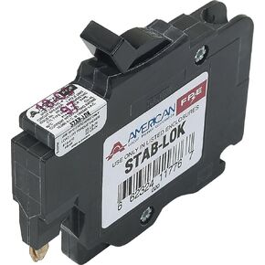 American/Federal Pacific Circuit Breaker, 1-Pole 15-Amp Thin Series