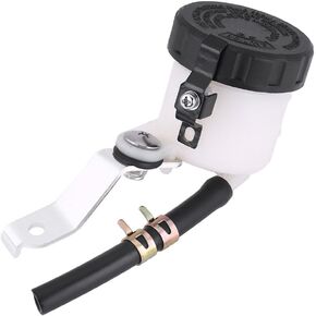 Brake Fluid Reservoir, Fydun Brake Master Cylinder Oil Reservoir Fluid Bottle for Honda CBR1000RR/S 04-15 CBR600RR 07-15