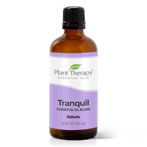 Plant Therapy Tranquil Essential Oil Blend - Peace & Calming Blend 100% Pure, Undiluted, Natural Aromatherapy, Therapeutic Grade 100 mL (3.3 oz)