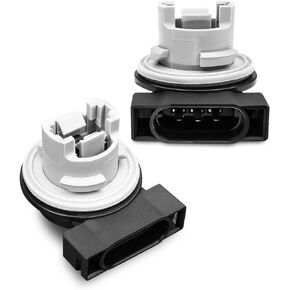 2 Pcs Front Turn Signal Light Bulb Socket Fit for Jeep Wrangler 1997-2006 Cherokee XJ 1999-2001, Front Parking Lamp Bulb Plug Sockets
