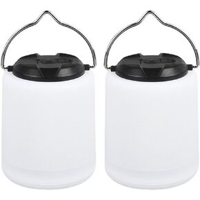 2packs فانوس التخييم، 3 أوضاع الإضاءة فانوس قابلة لإعادة الشحن، 3000K ضوء دافئ فانوس الطوارئ ضوء الليل، 10H وقت التشغيل أضواء التخييم الفوانيس لانقطاع التيار الكهربائي التخييم in Kuwait