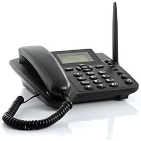 BW 2.4'' Wireless Quadband GSM Classic Desk Telephone Telephone handset for Business or Family (Especially for Older Folk) - Black