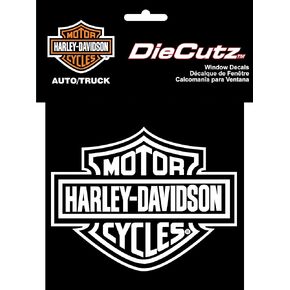 Chroma Graphics Harley Davidson Die Cutz - White Decal
