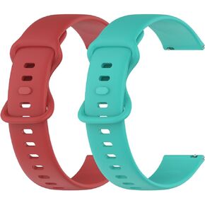 2 Pack Replacement Bands Compatible With Garmin Bounce Band for Kids, Soft Silicone Wristbands Adjustable Watch Band Intended for Garmin Bounce kids Strap