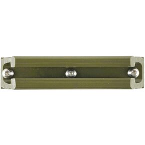 YakAttack GTSL90 4" GearTrac Light/Medium Duty Polymer Kayak Mount Track, Olive Green (GTSL90-OG04) | Kayak Fishing Accessories