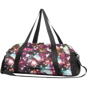 Stumdo Kids Overnighter Duffel Bags for kids, Carry-On Size & Ideal for School Practice or Overnight Travel Weekender Tote for Travel Gym Sport bag for Boys & Girls… (12mlan)