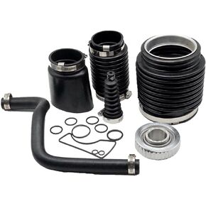 MARKGOO 30-803100T1 Transom Repair Kit for MerCruiser Sterndrive Bravo 1 2 3 Outdrive with Seal Gimbal Bearing Exhaust Bellow Hose Clamp Boat Engine Replacement Parts 8M0095485 Sierra 18-8212-1