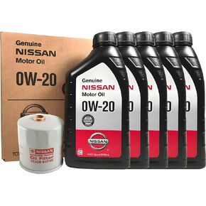 Genuine Nissan 0W-20 Oil Change Kit 15208-65F0E