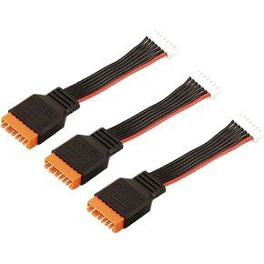 3 قطعة RC JST-XH كابل التوازن 2-6S 6S يبو بطارية شاحن ميزان تمديد الرصاص ل Hota F6 + شاحن المجال RC بطارية ليبو in Kuwait