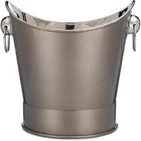 Old Dutch International Champagne Wine Chiller, 5 Quart, Metallic Gray