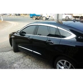 AUTOCLOVER Chrome Window Visor Sun Rain Vent Guard 6p for 2014~2020 Impala