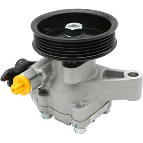 21-5354 Power Steering Pump with Pulley Compatible with 2003-2006 Hyundai Santa Fe 2003-2006 Kia Sedona, 57100-26500