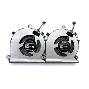 (2 Pack) CPU+GPU Cooling Fan Replacement for HP Pavilion Gaming 15-EC 16-A L77560-001 15-ec0001ne 15-ec0045AX 15-ec0002ng 15-ec0013dx 15-ec0751ms 15-ec0075ax 15-ec0001ne 16-a0075cl 16-a0032dx Pair Fan