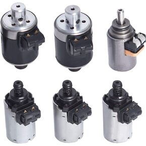 6 Pcs 722.6 Automatic Transmission Solenoids Kit Replacement for S320 S350 S420 S430 S65 E320 E420 E430 E55 E320 Automatic Transmission