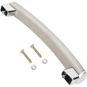 ترقية WB15X21101 مقبض فرن الميكروويف قطع غيار من الفولاذ المقاوم للصدأ، استبدل AP5790530، PS8754188 مقبض باب فرن الميكروويف، متوافق مع ge JVM316، PSA912، PSA9240، PVM9179 in Kuwait